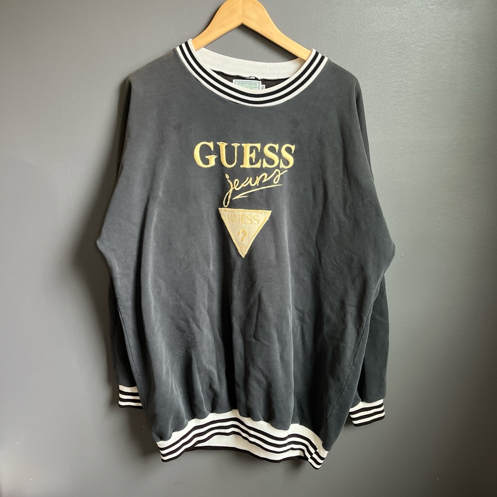 GUESS Men's Black Sweater